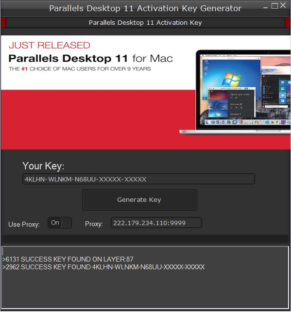 Activation key parallels desktop 9 for mac